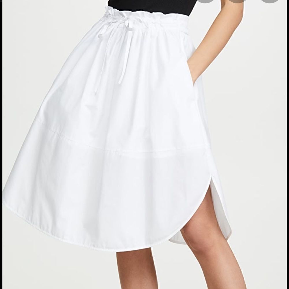 Vince Wide Hem A-Line Skirt
